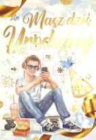 Opakowanie Karnet 3K urodziny