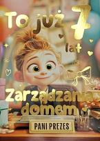 Opakowanie Karnet 3K Urodziny