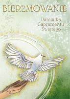 Opakowanie Karnet A5 Bierzmowanie Gołąb Jezusa