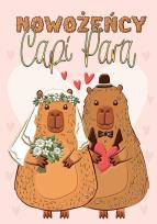 Opakowanie Karnet A5 Ślub Capy Pary