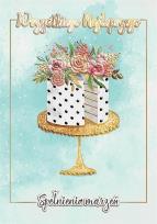 Opakowanie Karnet A5 Tort glamour