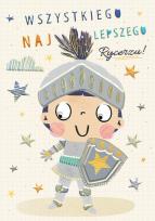 Opakowanie Karnet A5 Urodziny - Rycerz