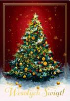 Opakowanie Karnet B6 3D Boże Narodzenie