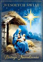 Opakowanie Karnet B6 3D Boże Narodzenie