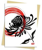 Opakowanie Karnet B6 Chryzantema Sumi Flowers