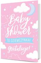 Opakowanie Karnet B6 Narodziny dziewczynka