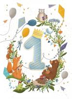 Opakowanie Karnet B6 Roczek chłopiec