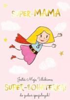 Opakowanie Karnet B6 Super mama