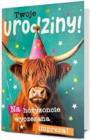 Opakowanie Karnet B6 Urodziny