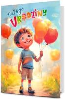 Opakowanie Karnet B6 Urodziny