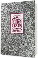 Opakowanie Karnet B6 Urodziny