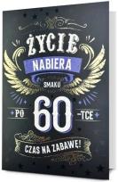Opakowanie Karnet B6 Urodziny 60