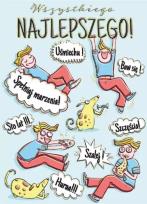 Opakowanie Karnet B6 urodziny Chłopiec