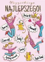 Opakowanie Karnet B6 urodziny Dziewczynka