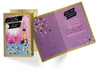 Opakowanie Karnet B6 Urodziny szampan