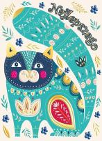 Opakowanie Karnet B6 Urodziny - Turkusowy