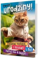 Opakowanie Karnet B6 Urodziny