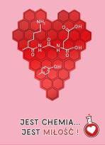 Opakowanie Karnet B6 Walentynki - Chemia