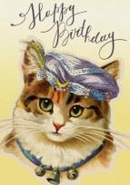 Opakowanie Karnet B6 z kopertą Urodziny Kotka wróżka