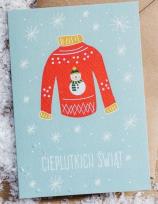 Opakowanie Karnet Boże Narodzenie