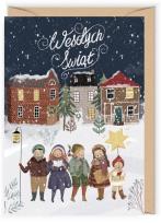 Opakowanie Karnet Boże Narodzenie