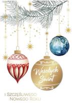 Opakowanie Karnet Boże Narodzenie