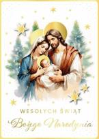 Opakowanie Karnet Boże Narodzenie