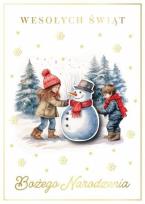 Opakowanie Karnet Boże Narodzenie