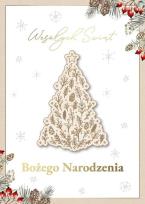 Opakowanie Karnet Boże Narodzenie