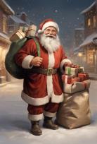 Opakowanie Karnet Boże Narodzenie - Christmas Eve