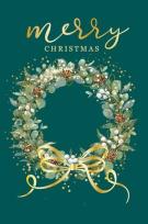Opakowanie Karnet Boże Narodzenie - Jade Christmas Wreath