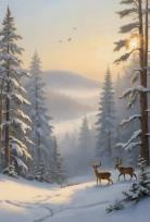 Opakowanie Karnet Boże Narodzenie - Wintertime