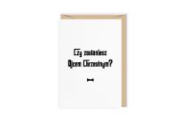 Opakowanie Karnet Chrzest - Rodzice Chrzestni