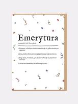 Opakowanie Karnet Emerytura