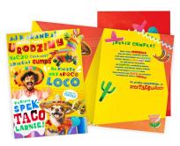 Opakowanie Karnet Gigant Urodziny