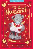 Opakowanie Karnet holograficzny 3D - For my amazing husband