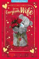 Opakowanie Karnet holograficzny 3D - For my gorgeous wife