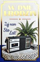 Opakowanie Karnet JCX Urodziny