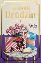 Opakowanie Karnet JCX Urodziny