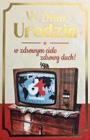 Opakowanie Karnet JCX Urodziny
