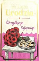 Opakowanie Karnet JCX Urodziny