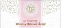 Opakowanie Karnet-koperta DL Pamiątka I Komunii