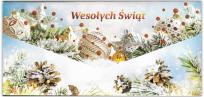 Opakowanie Karnet-koperta Wesołych Świąt
