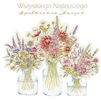 Opakowanie Karnet KW 3 Bukiety