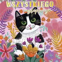 Opakowanie Karnet KW Kot fioletowy