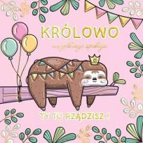 Opakowanie Karnet KW Leniwa królowa