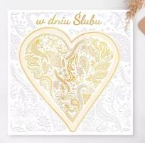 Opakowanie Karnet KW Ślub Serce