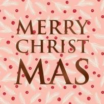 Opakowanie Karnet Merry Christmas Wesołych Świąt