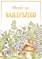 Opakowanie Karnet mini B8 Las w słoiku