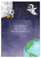 Opakowanie Karnet - Nic niemożliwego - kosmos